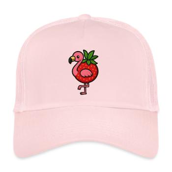 Flamingberry - Trucker Cap - pale pink - Front