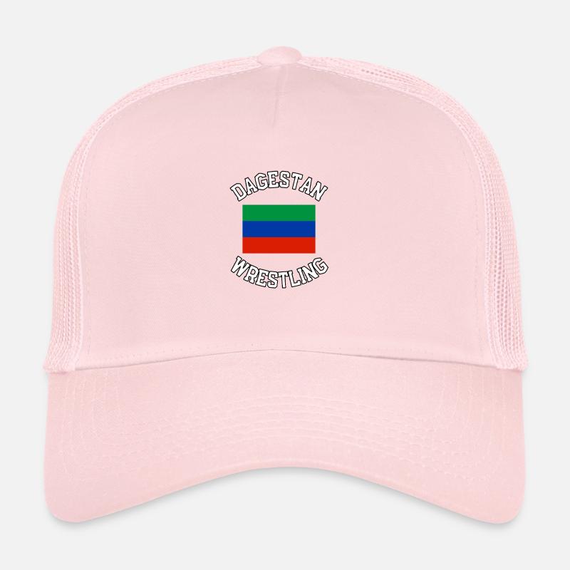 Dagestan Wrestling - Trucker Cap - Hellrosa