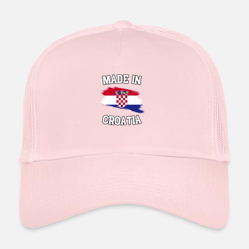 Made in Croatia - Trucker Cap - pale pink