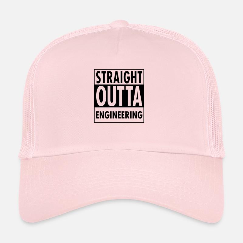 Straight Outta Engineering Casquette trucker 