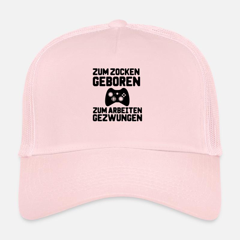 Gamers 4ever 2 - Trucker Cap - Hellrosa