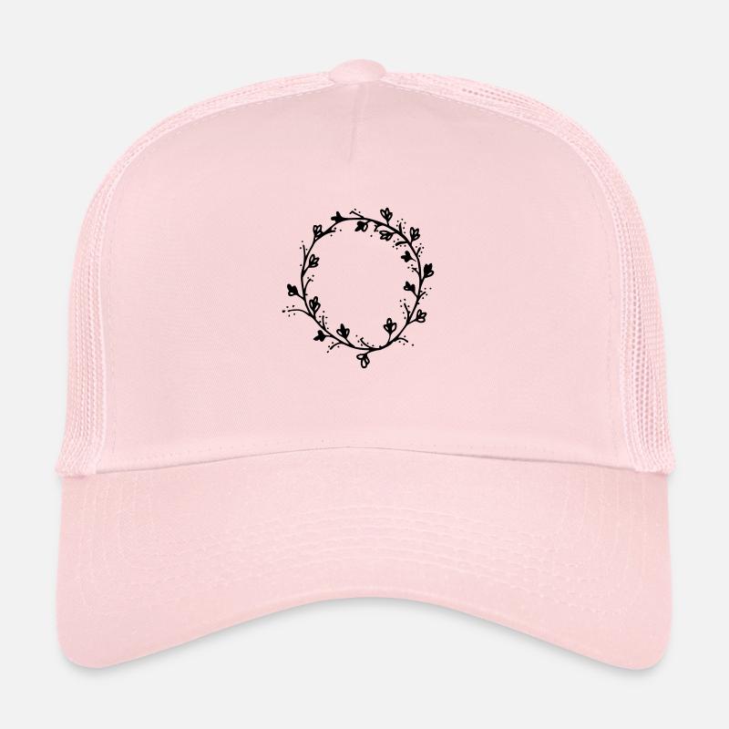 Blüten,blattkranz, Trucker Cap