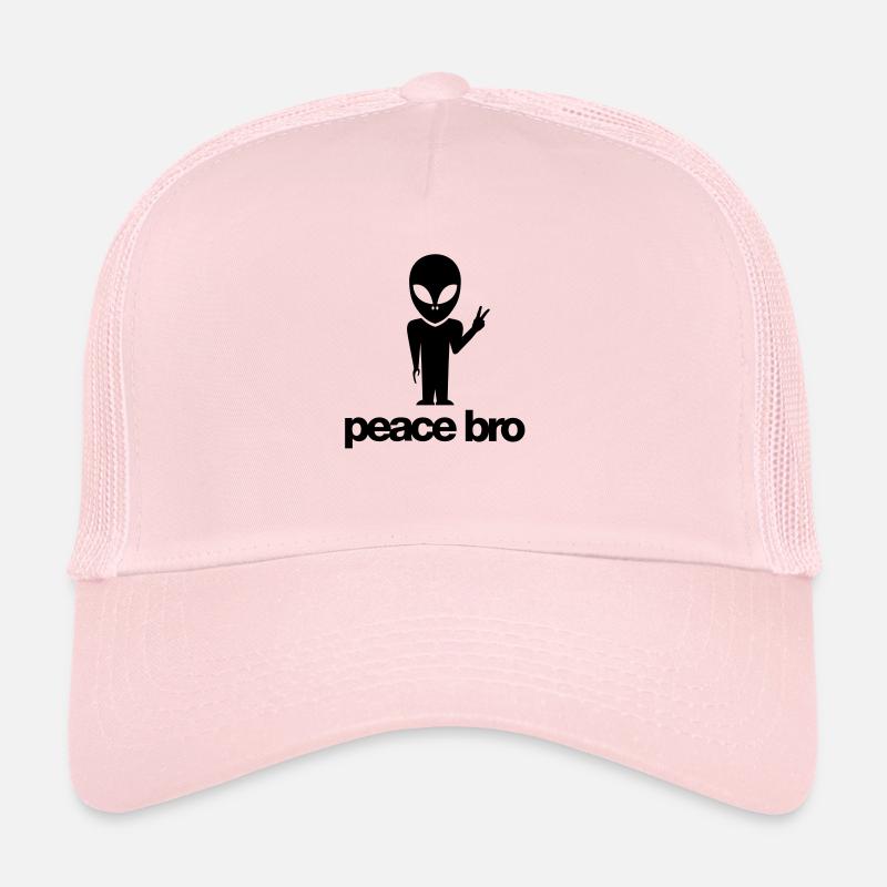 alien_peace_bro_f1 Casquette trucker 