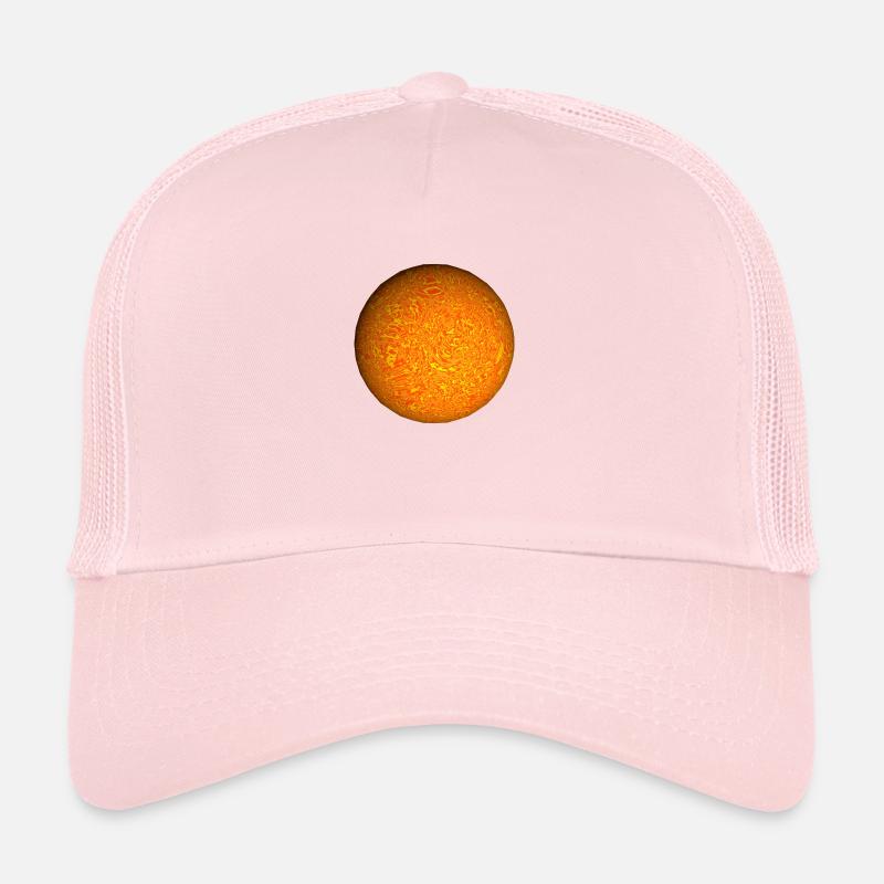 Fire planet sun Trucker Cap
