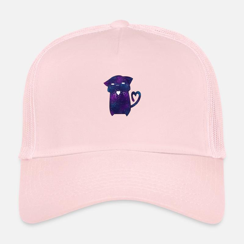 Galaxy cat Trucker Cap