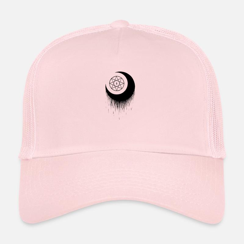 lune - Casquette trucker - rose pâle