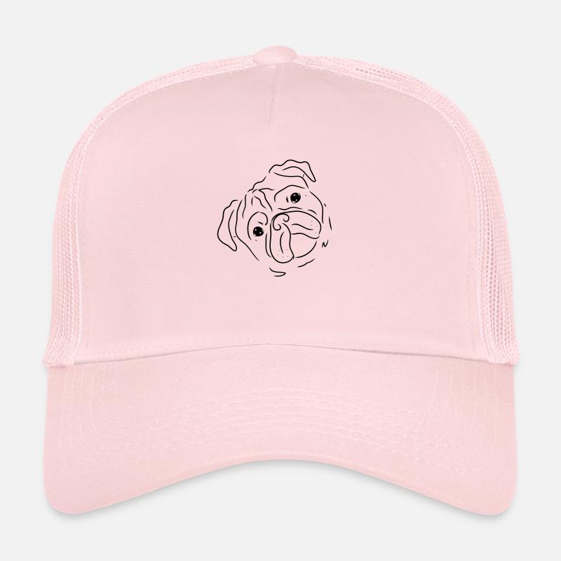 Mignon, bouffon, chien propriétaire, cadeau Casquette trucker 