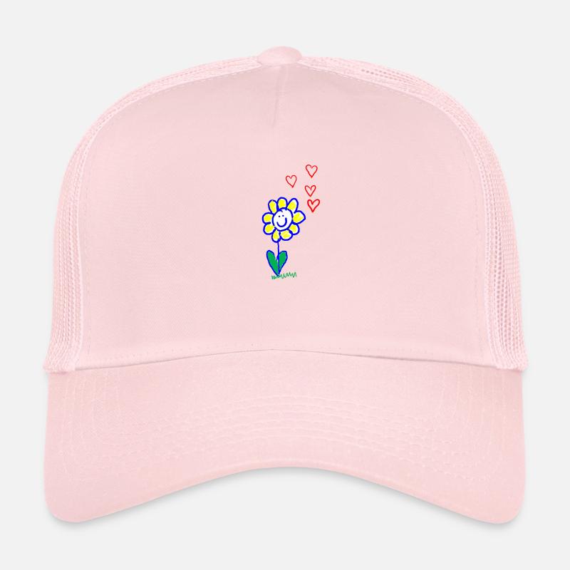 Joyeuse fleur Casquette trucker 