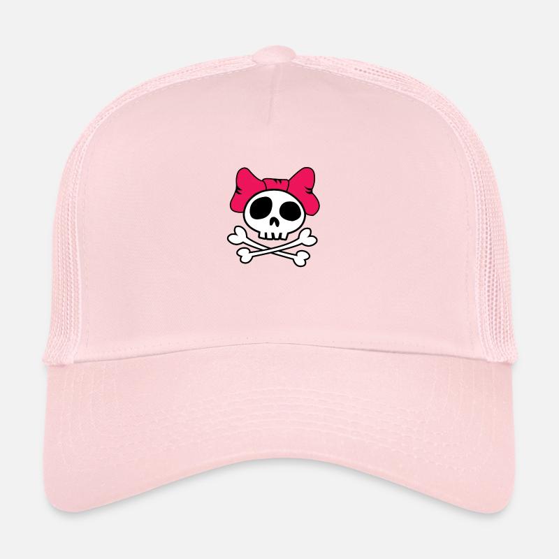Crâne de Girly Casquette trucker 