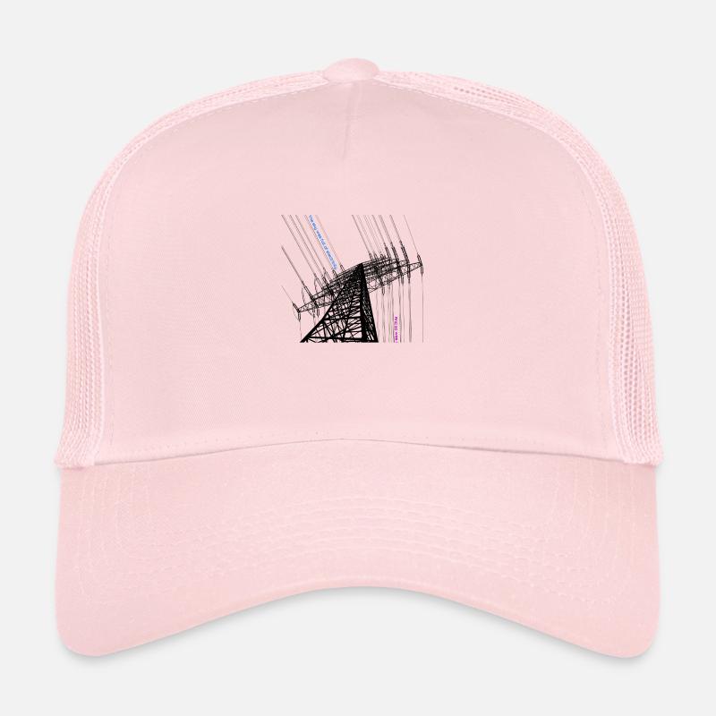 Electric Sky - Trucker Cap - pale pink