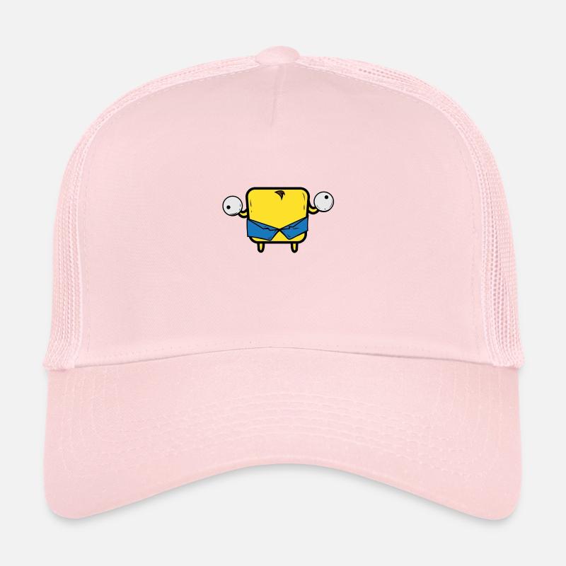 Monstre mignon avec 2 yeux Casquette trucker 