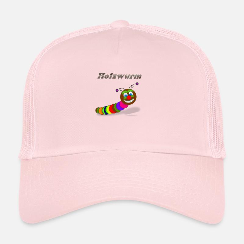 Holzwurm Design - Trucker Cap - Hellrosa