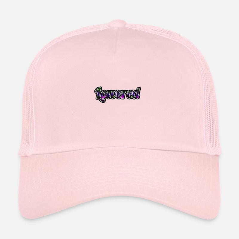 Logo low Magic Color - Casquette trucker  - rose pâle