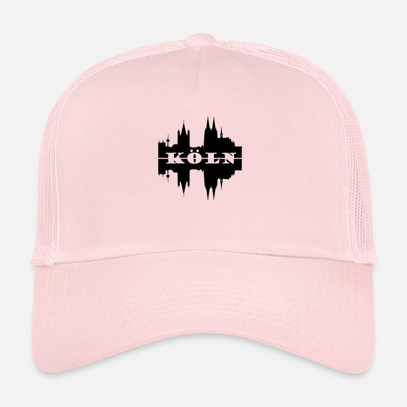 Koeln Skyline Silhouette Trucker Cap