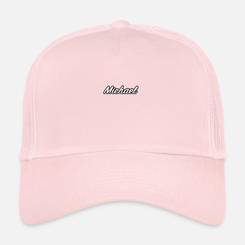 Michael Prénom Nom Idée cadeau Casquette trucker 