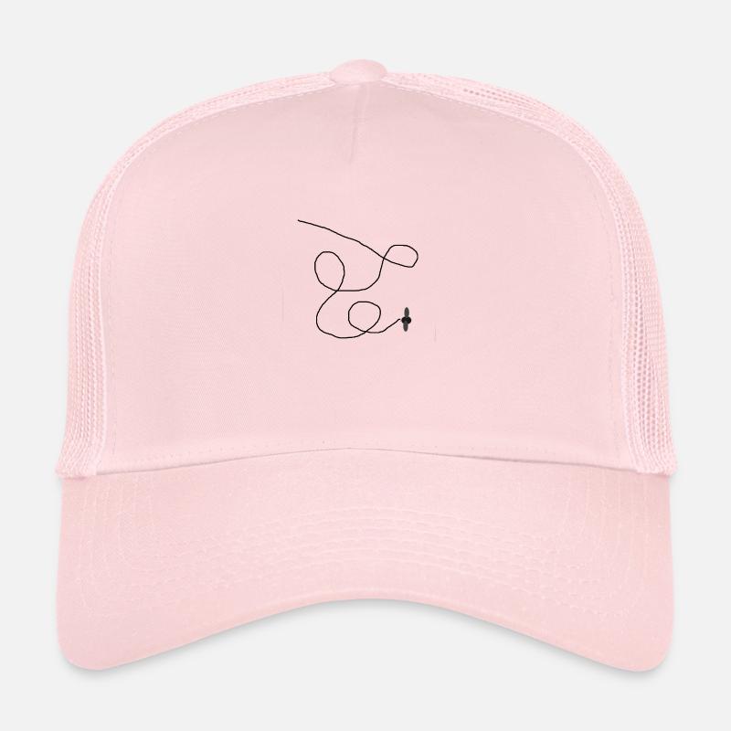 Fliege Muster Trucker Cap
