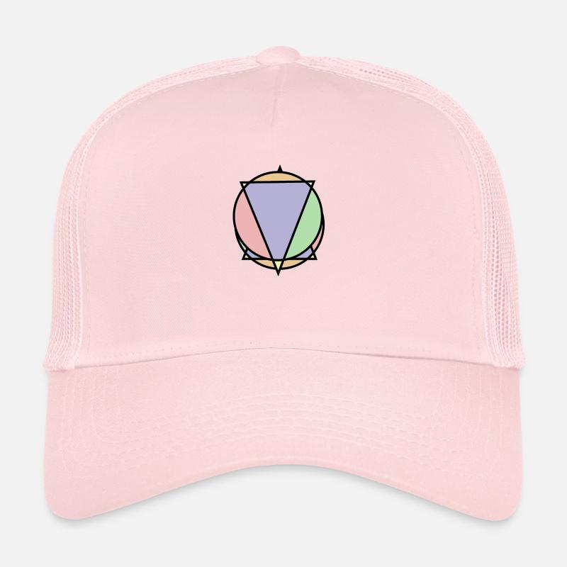 Dreieck Trifft Kreis Trucker Cap