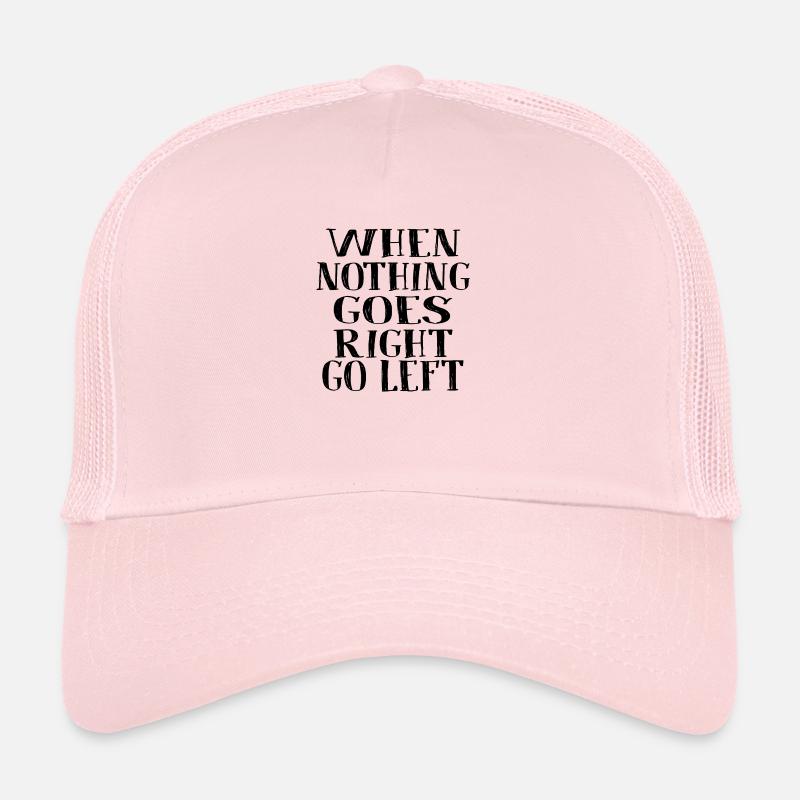 Motivation Sprüche Spruch - Trucker Cap - Hellrosa