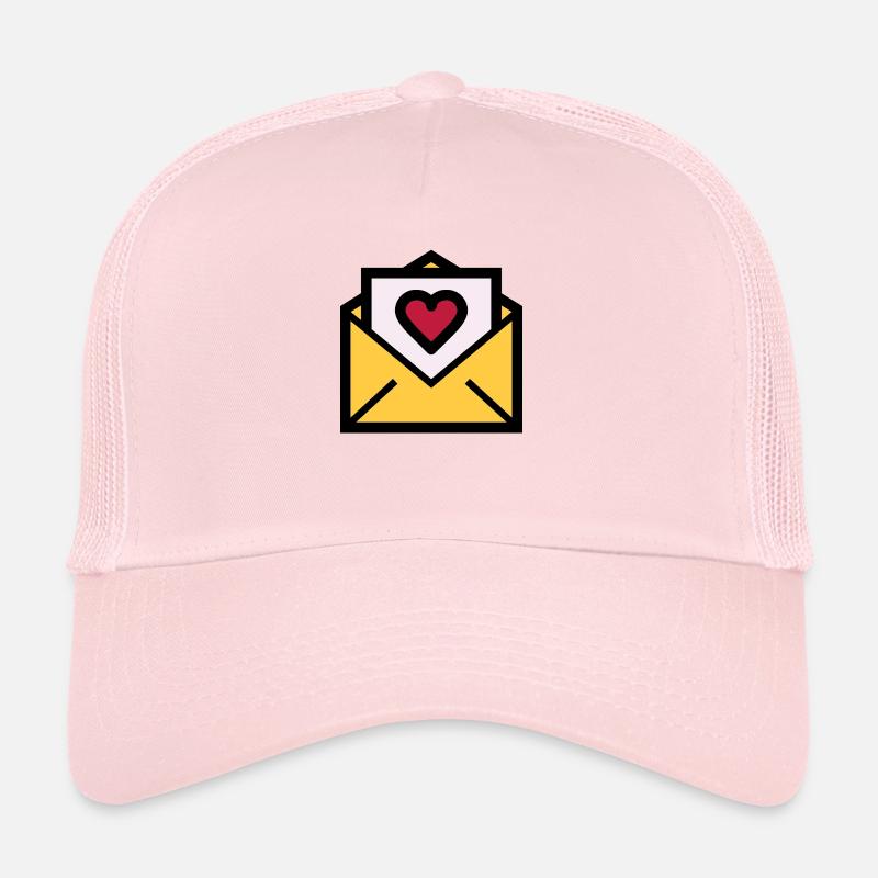 Love letter for Valentine's Day - Trucker Cap - pale pink