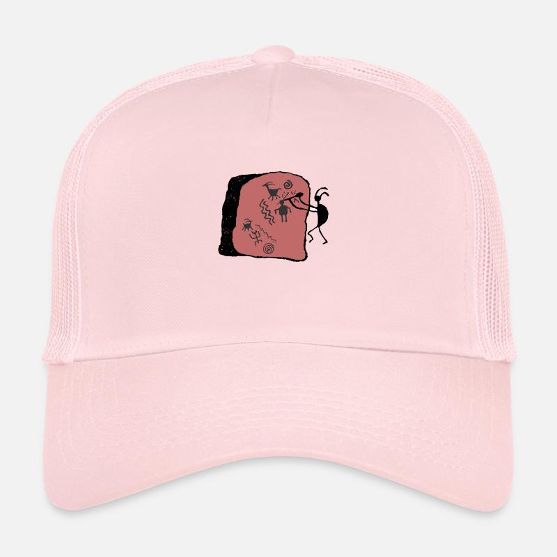 Cave Artist - Trucker Cap - Hellrosa