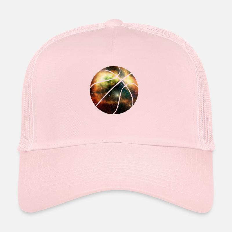 Espace de basket - Casquette trucker  - rose pâle