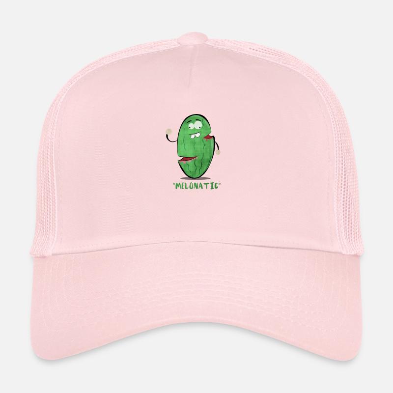 Melonatic - Trucker Cap - Hellrosa