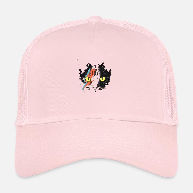 Chat chaton miaou noir mignon idée cadeau Casquette trucker 
