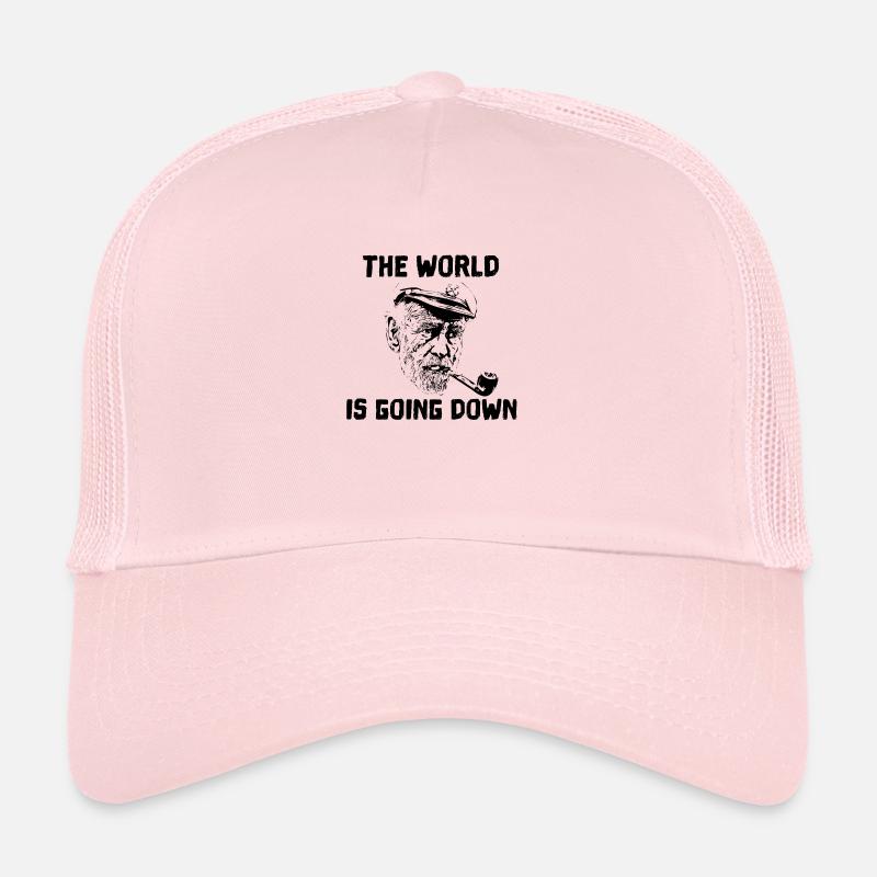 Seefahrer Captain - Trucker Cap - Hellrosa