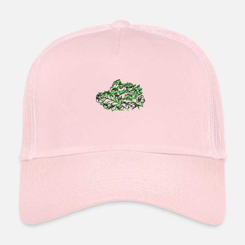 Kale - Trucker Cap - pale pink