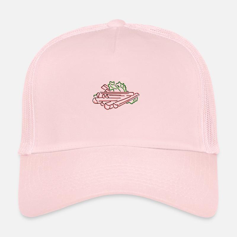 rhubarb - Trucker Cap - pale pink