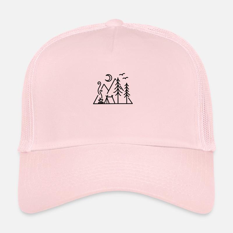 Nature Forest Camping Trucker Cap