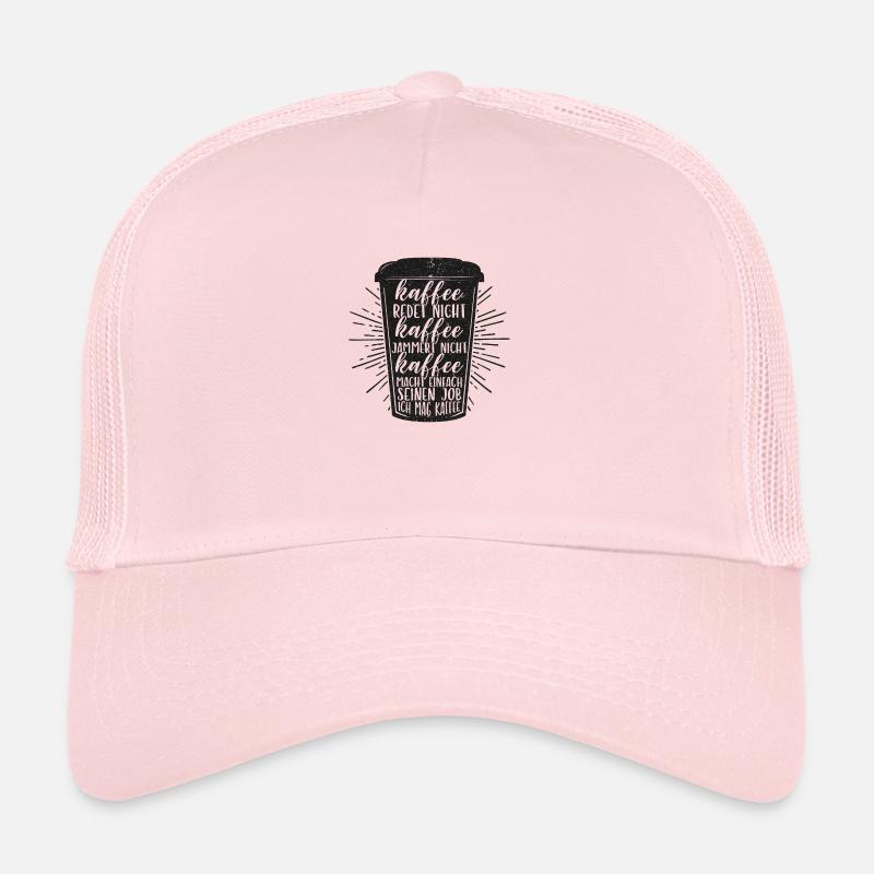 Design Coffee - Trucker Cap - Hellrosa