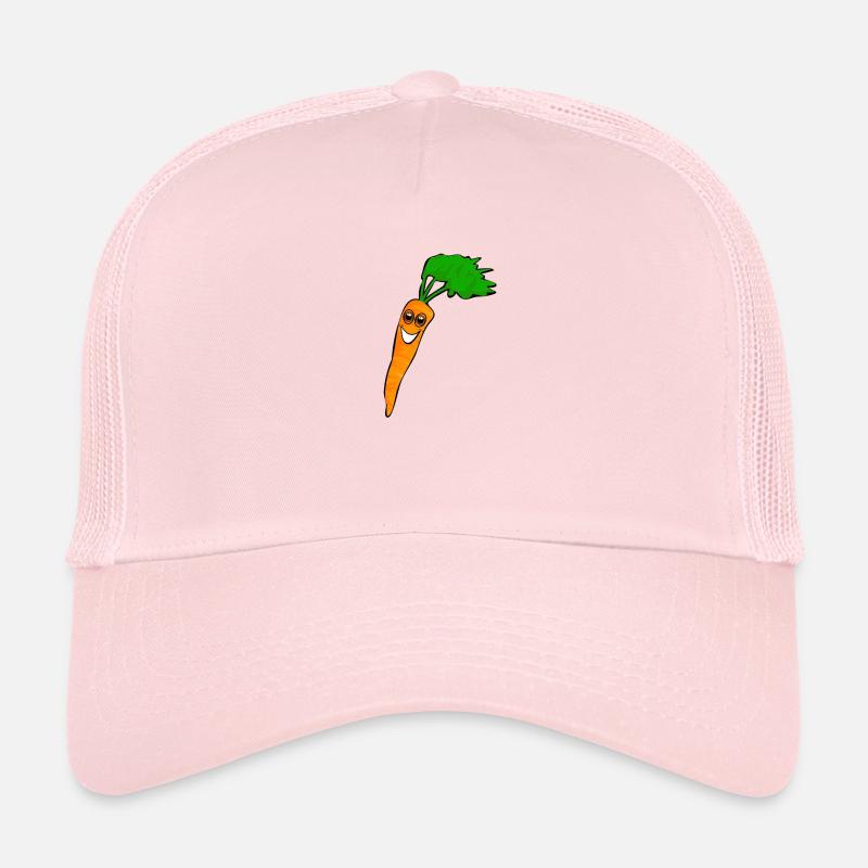 Carrot laughing - Trucker Cap - pale pink