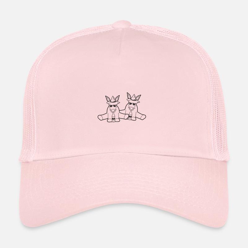 2 amis équipe bavière chapeau bière alcool Casquette trucker 