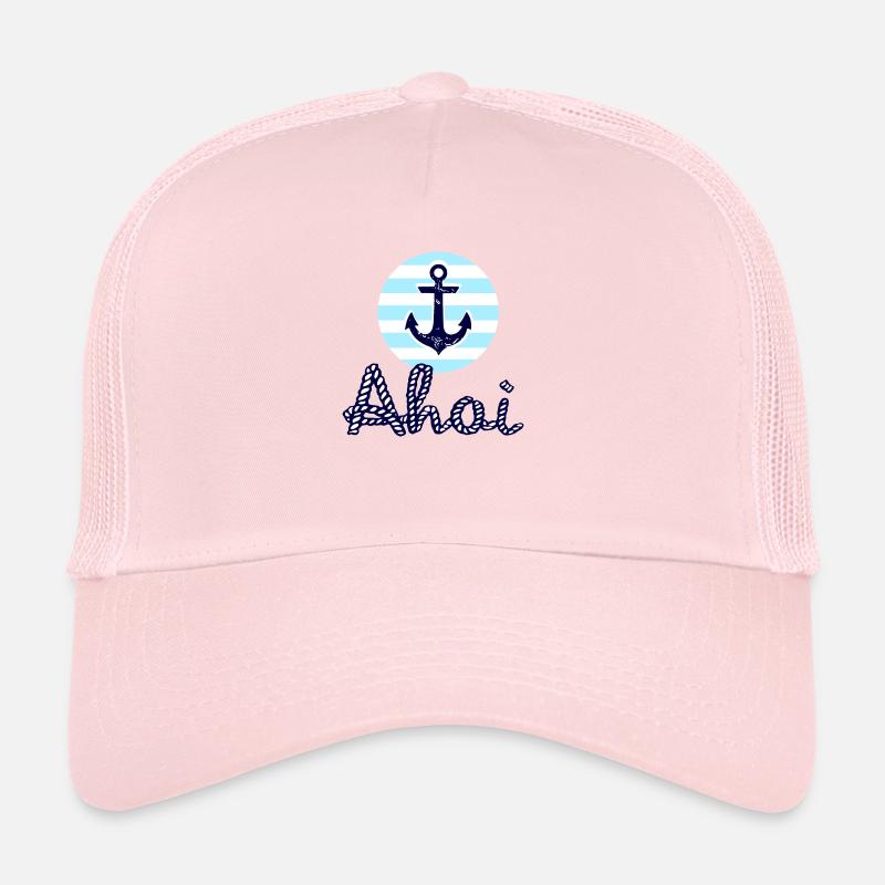 Ahoi et Ancre Casquette trucker 
