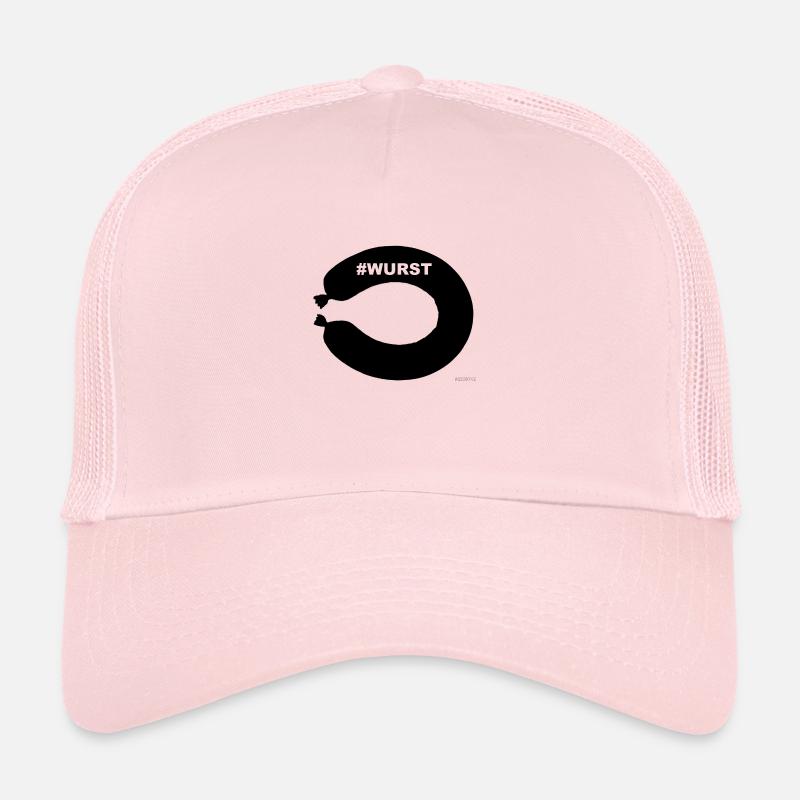 Fleischwurst Geschenk Geschenkidee Idee - Trucker Cap - Hellrosa