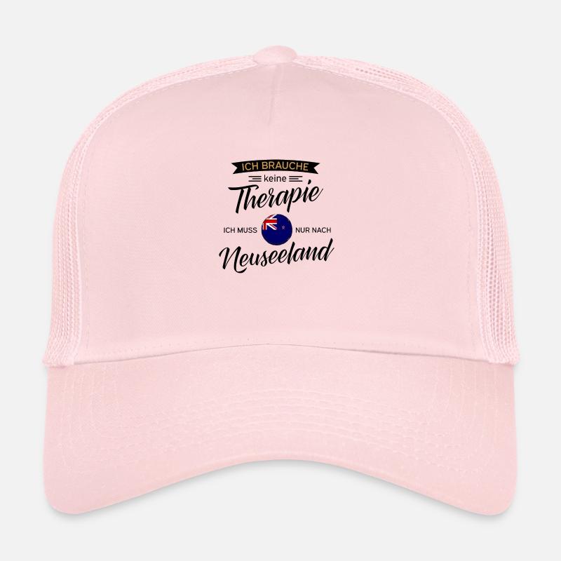 Neuseeland - Trucker Cap - Hellrosa