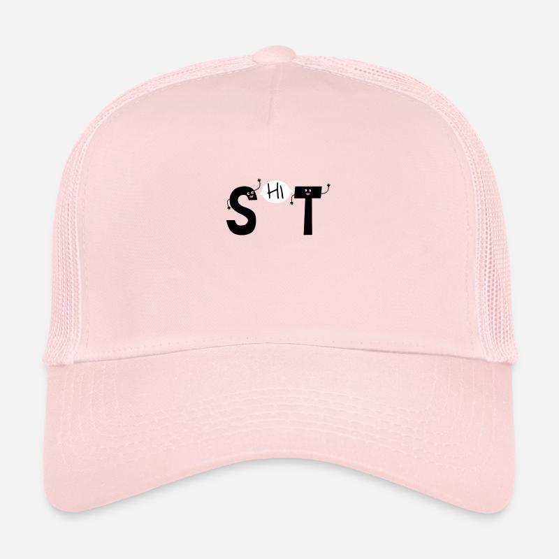 Shit Buchstaben Trucker Cap