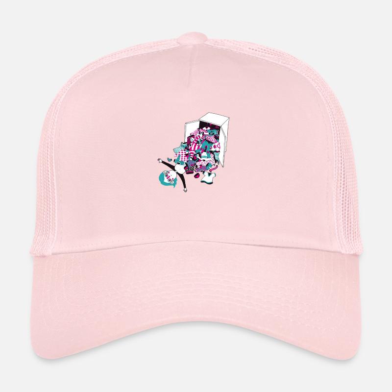 Überfluss - Trucker Cap - Hellrosa