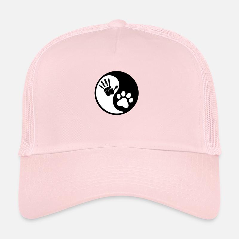 Hunde und Menschen - Trucker Cap - Hellrosa