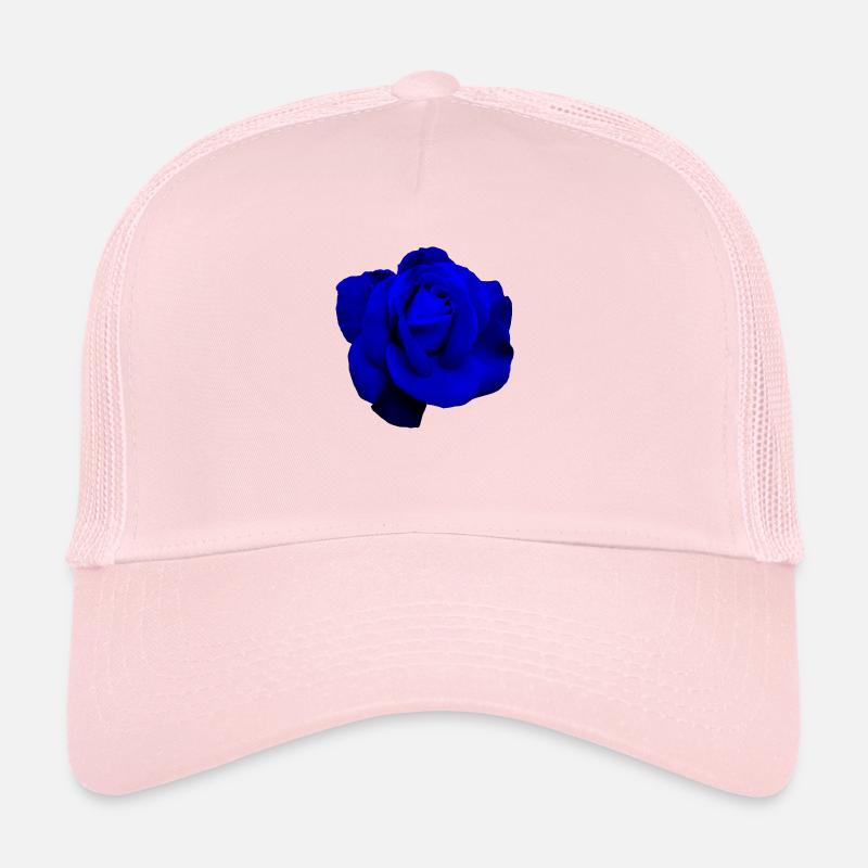 Blue Rose Trucker Cap