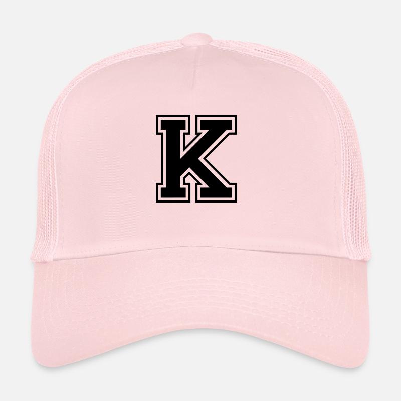 k - Trucker Cap - Hellrosa