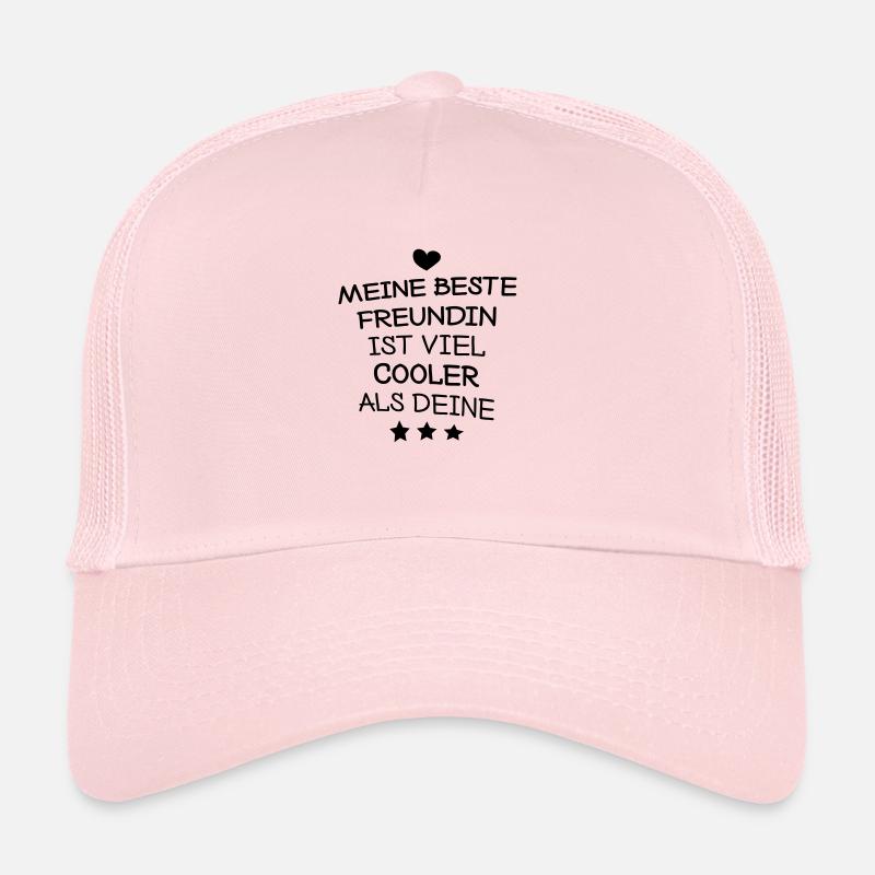Meine beste Freundin - Trucker Cap - Hellrosa