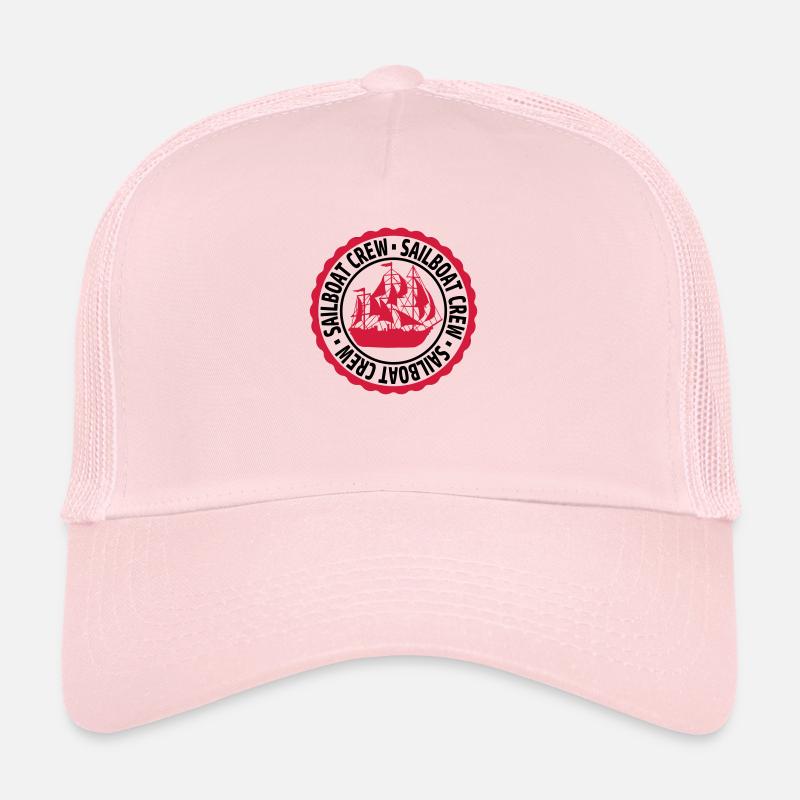 Timbre d'équipage de voilier Casquette trucker 