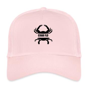 KRABBE FLO - Trucker Cap - Hellrosa - Vorne