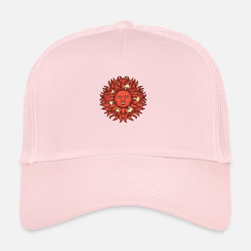 Soleil à visage, en mode hors de contrôle Casquette trucker 