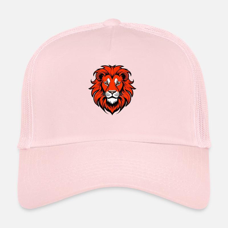 Regal Lion Symbol Trucker Cap