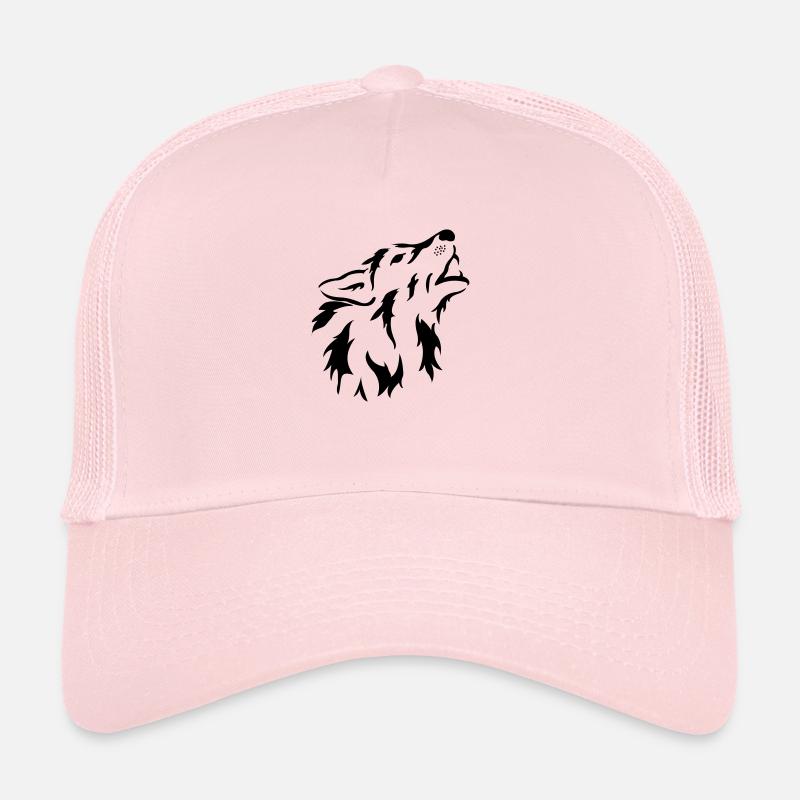 Hund, Wolf, Chien, loup, dog Trucker Cap