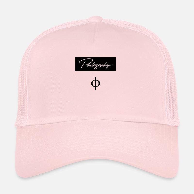 Philosophy φ - Trucker Cap - pale pink