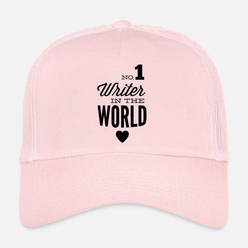 Bester Autor der Welt - Trucker Cap - Hellrosa